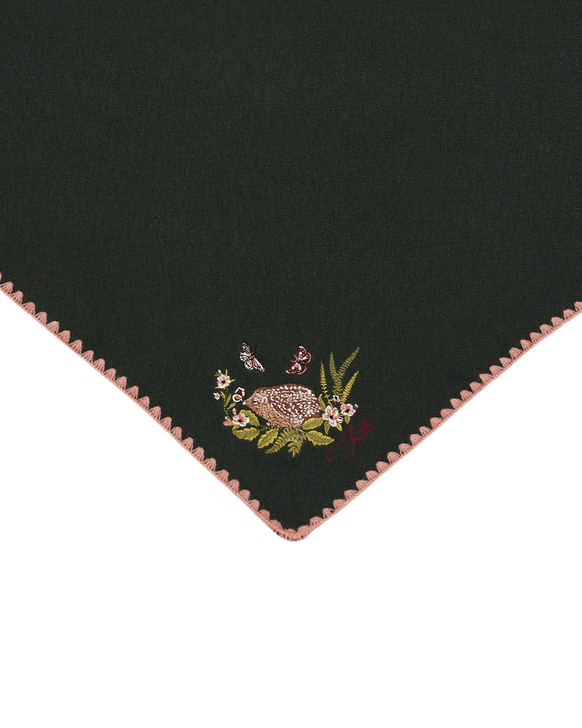 fable-england-hedgehog-dreieckstuch-schal-gr-n-strick image 3