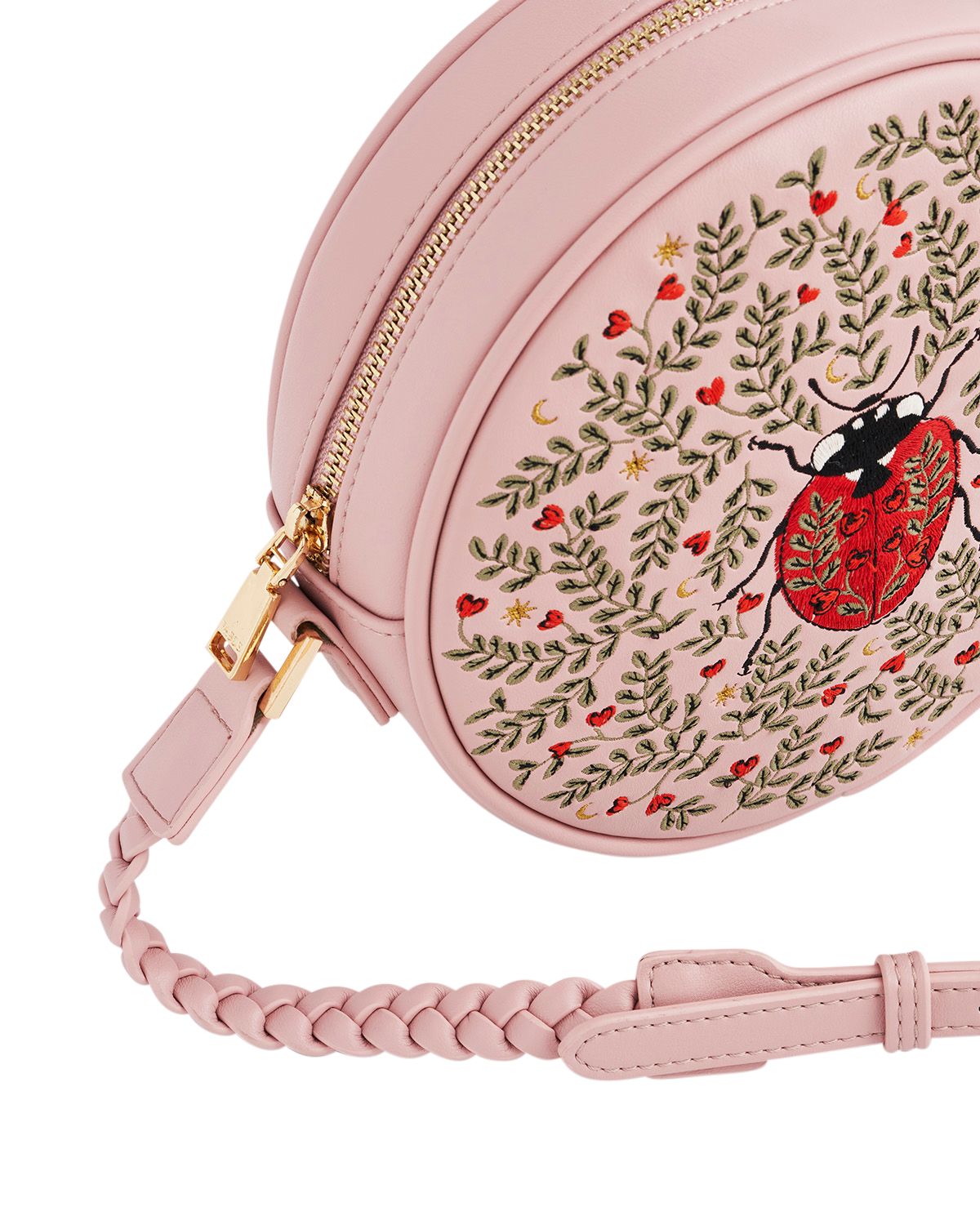 fable-england-chloe-ladybird-tasche-rosa-rund image 6