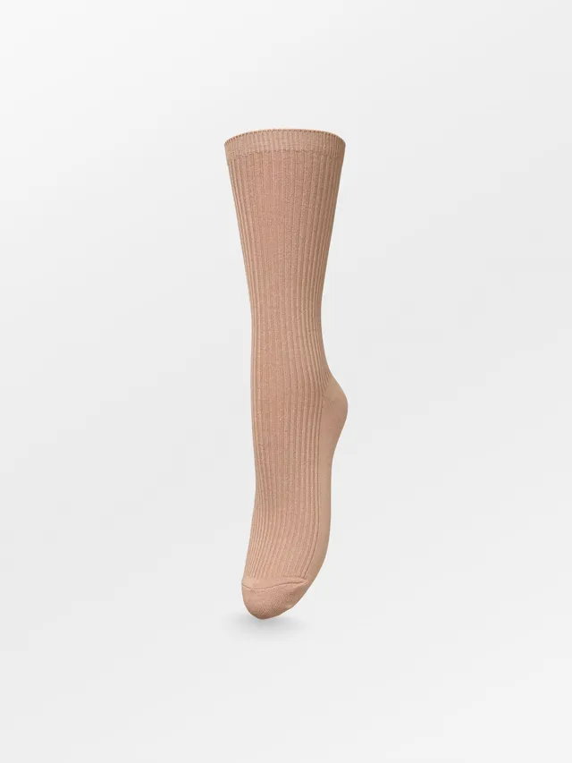 becks-ndergaard-telma-solid-sock-socken-hellbraun-bambus-37-39 image 1