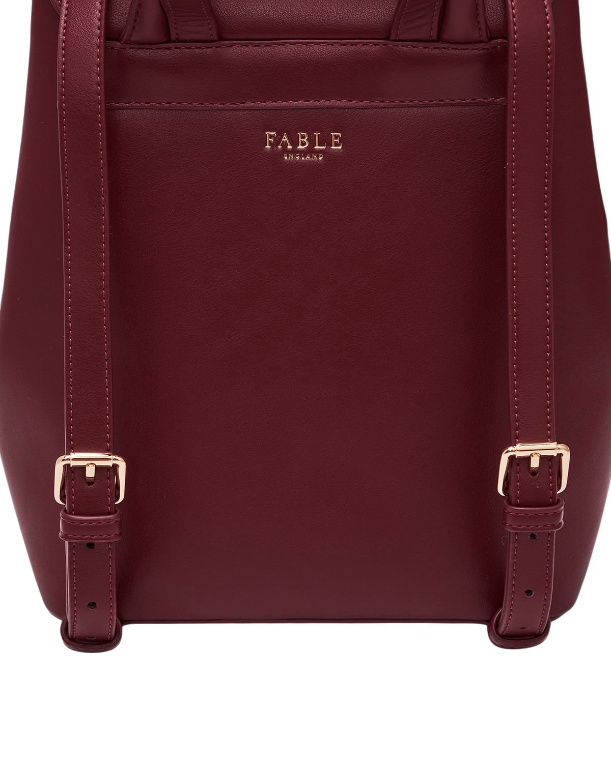 fable-england-laura-small-backpack-rucksack-burgundy image 7