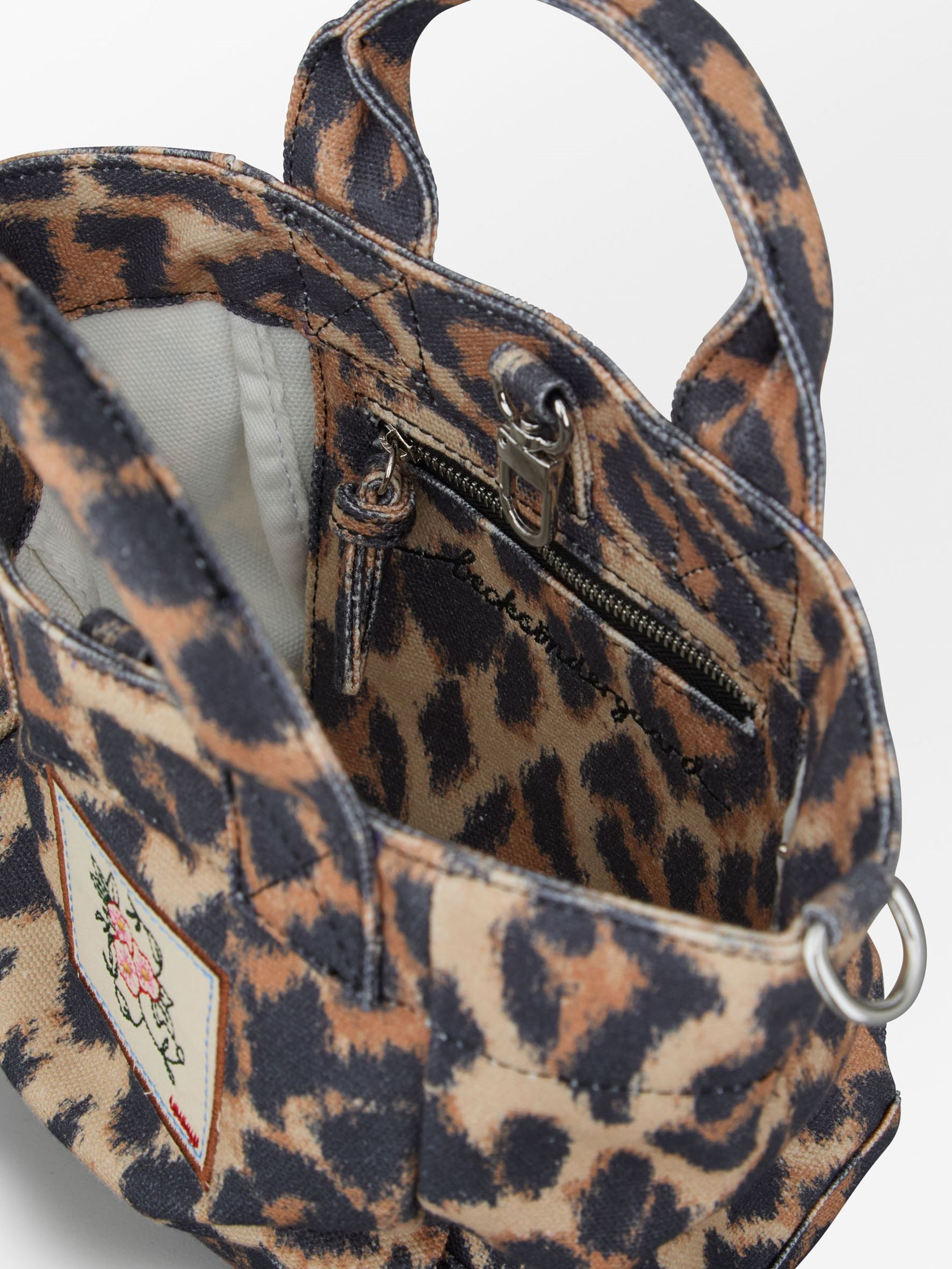 becks-ndergaard-leola-canvas-gabby-handtasche-schwarz-baumwolle image 4