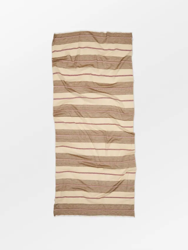 becks-ndergaard-wovelia-cowea-schal-mocha-brown-baumwolle image 1