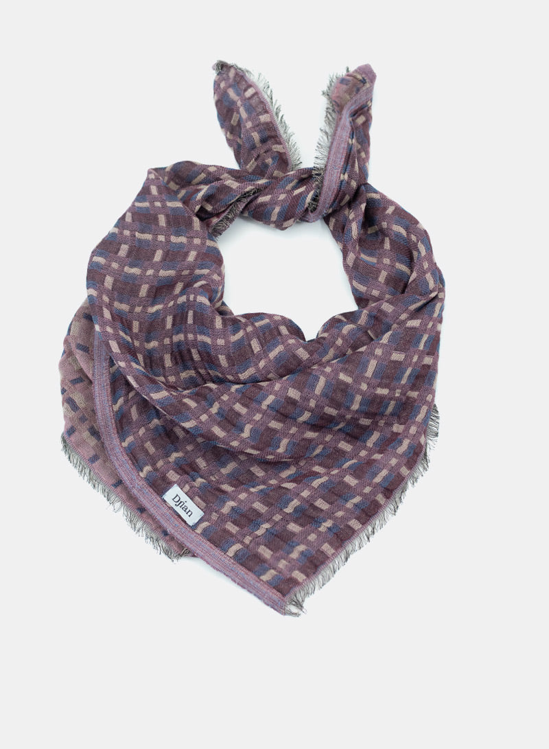djian-karla-tuch-bio-baumwolle-karo-70-x-70-cm image 4