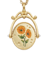 fable-england-jewellery-g-initial-gerbera-halskette-gold image 3