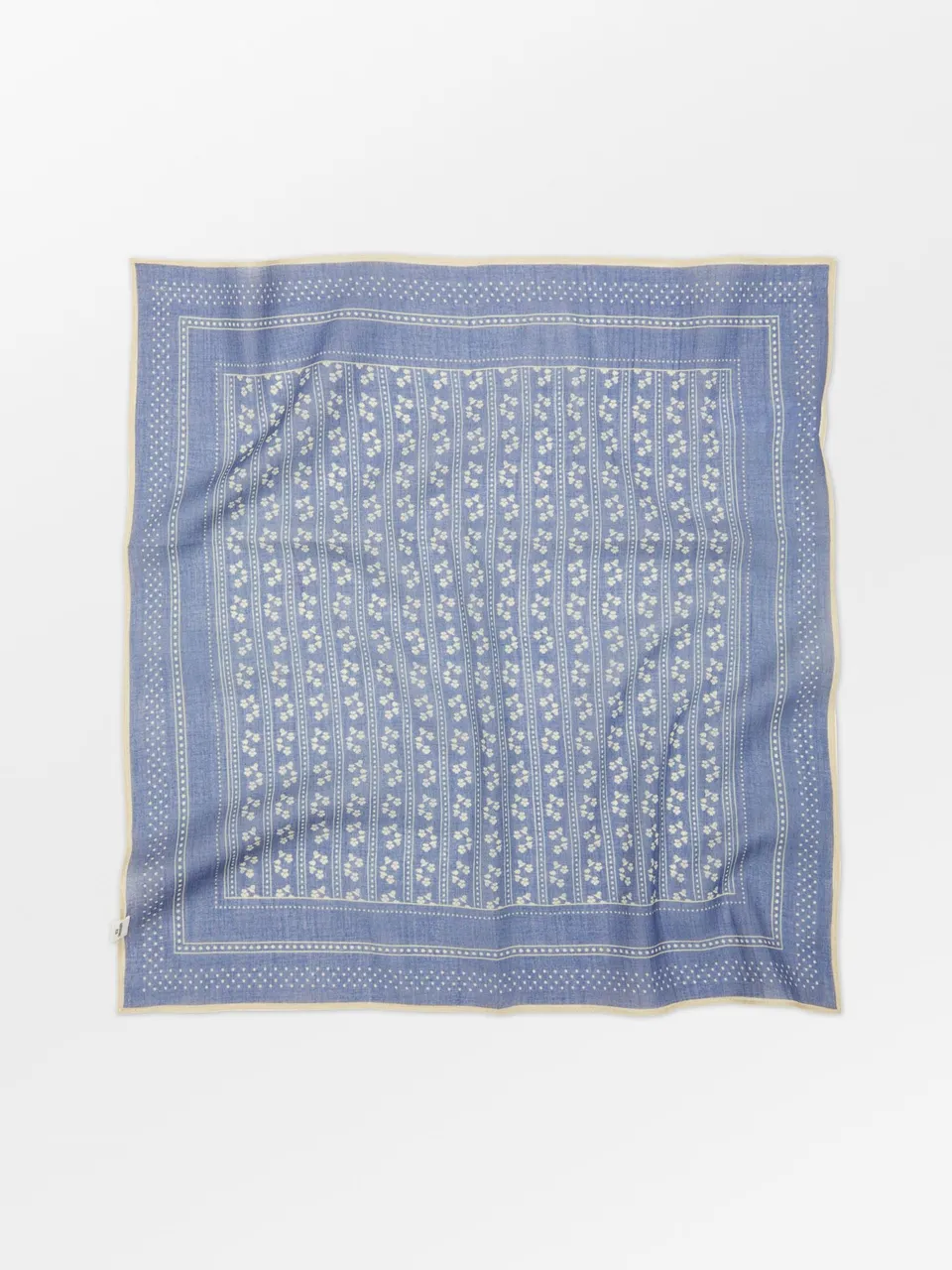 becks-ndergaard-talianna-cotta-schal-blau-55x55-baumwolle image 1