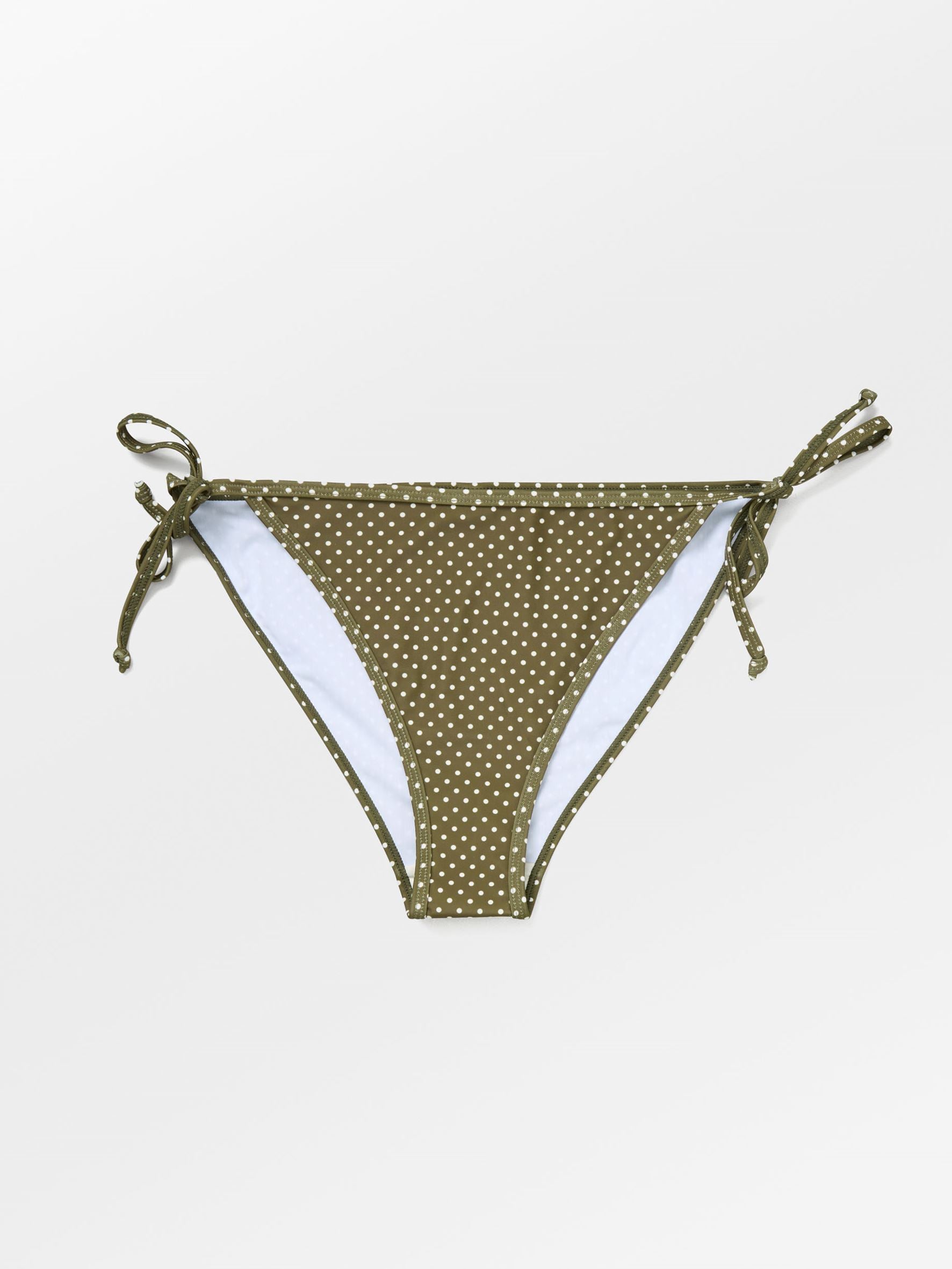 becks-ndergaard-baila-polka-dot-bikini-tanga-dark-olive image 1