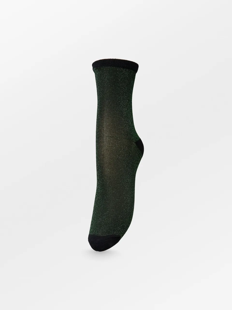 becks-ndergaard-dina-glitzersocken-gr-n-37-39-metallic-garn image 1