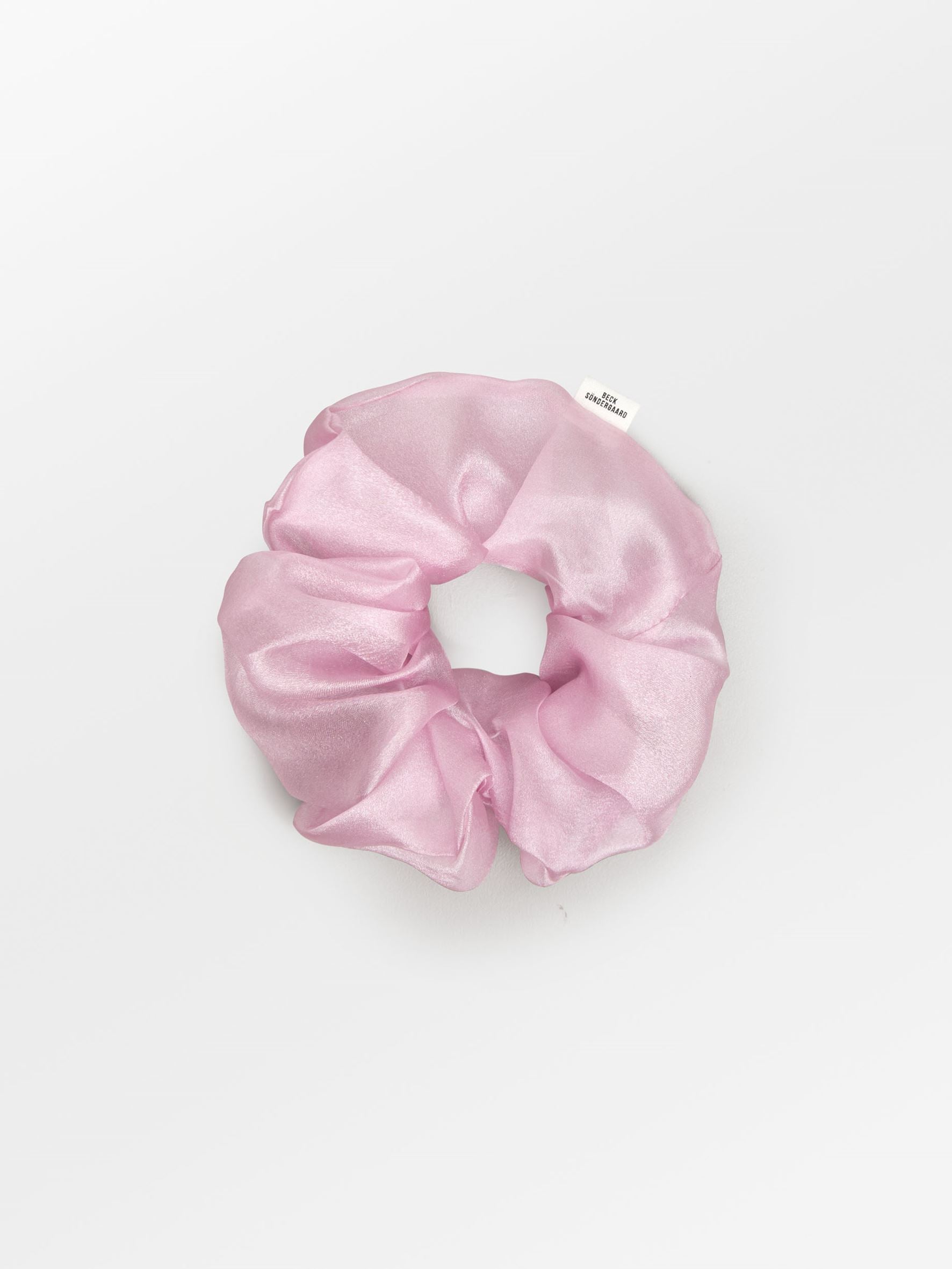 becks-ndergaard-organza-scrunchie-haargummi-pink-15-cm image 1