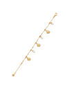 fable-england-jewellery-pansy-pearl-charm-armband-gold image 6