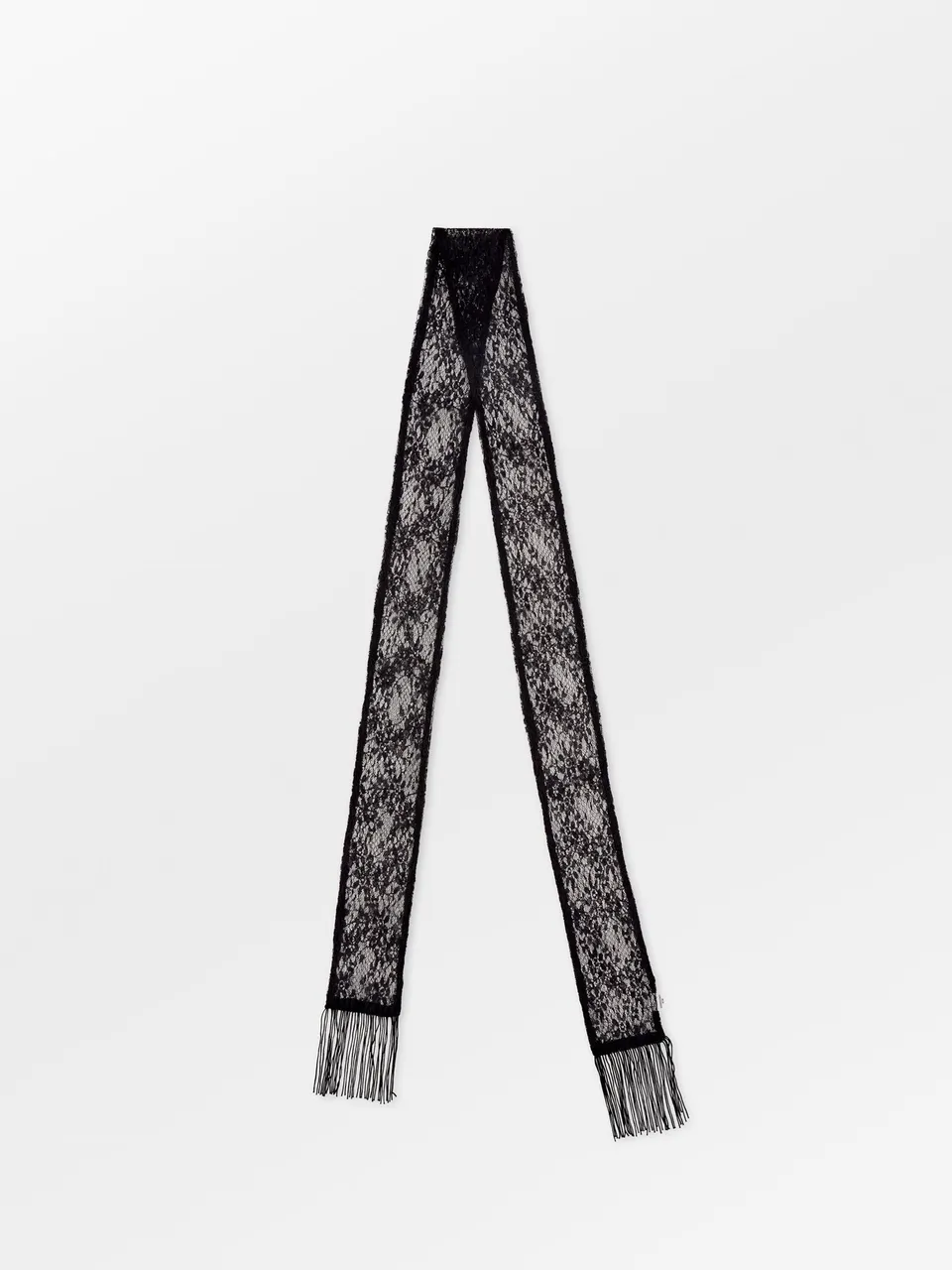 becks-ndergaard-lacia-lace-schal-schwarz-spitze-8x170 image 1