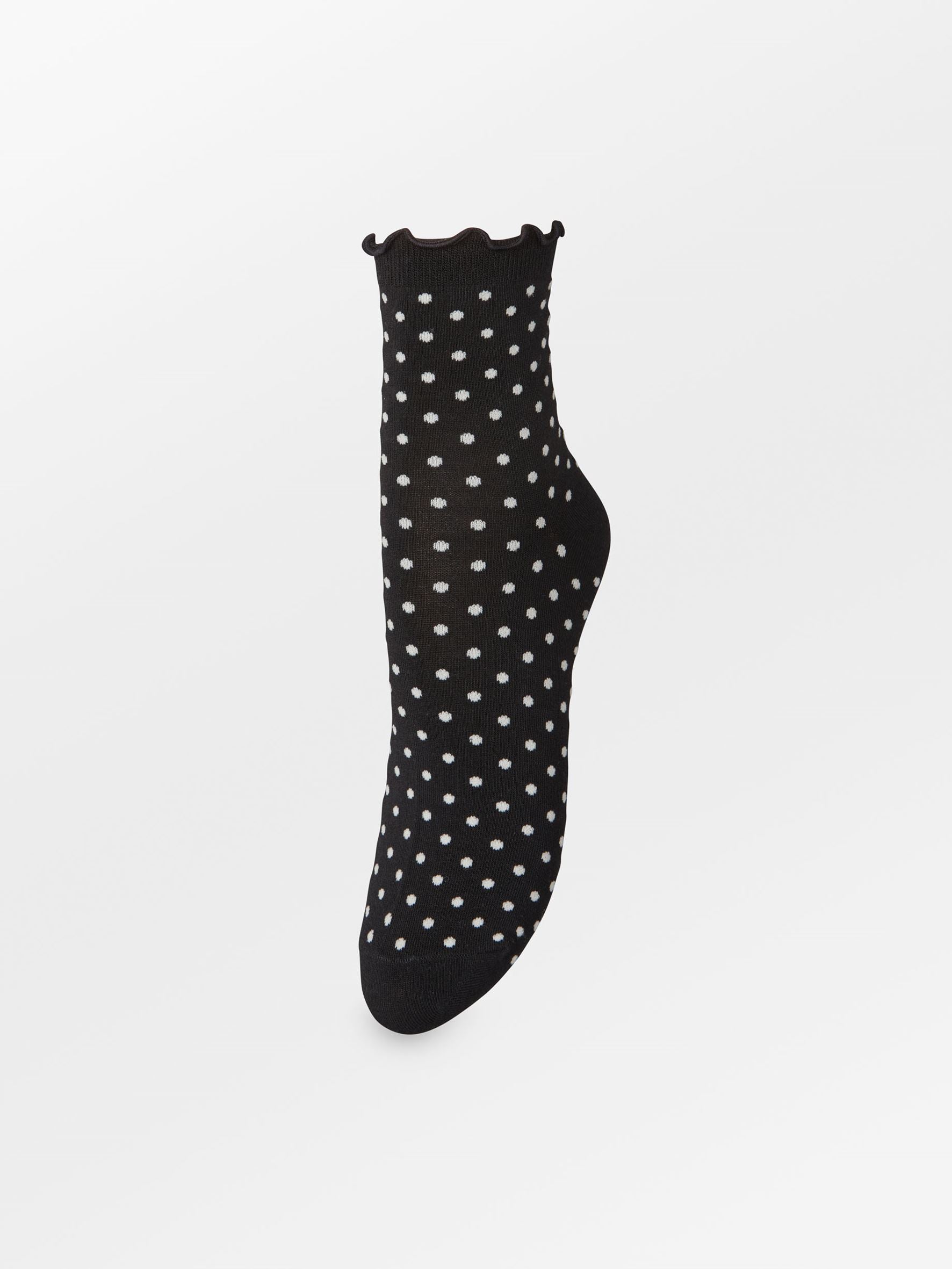 becks-ndergaard-dotted-frilla-short-socken-schwarz-37-39 image 1