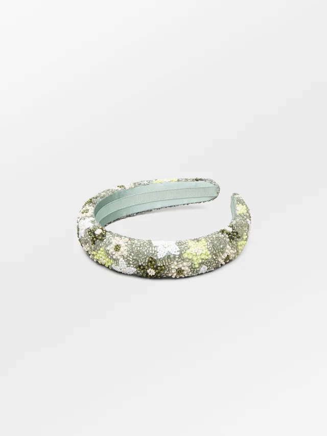 becks-ndergaard-olina-wide-haarreif-sage-green-perlen image 1