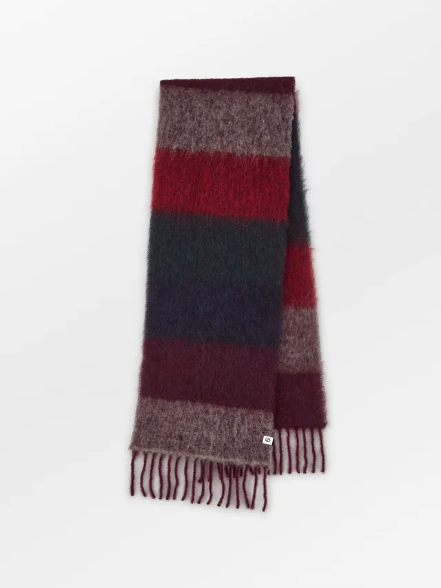 becks-ndergaard-strada-tilda-m-schal-adrenaline-red-karo image 1