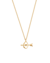 fable-england-cupids-bow-halskette-gold-mit-herz-email image 5