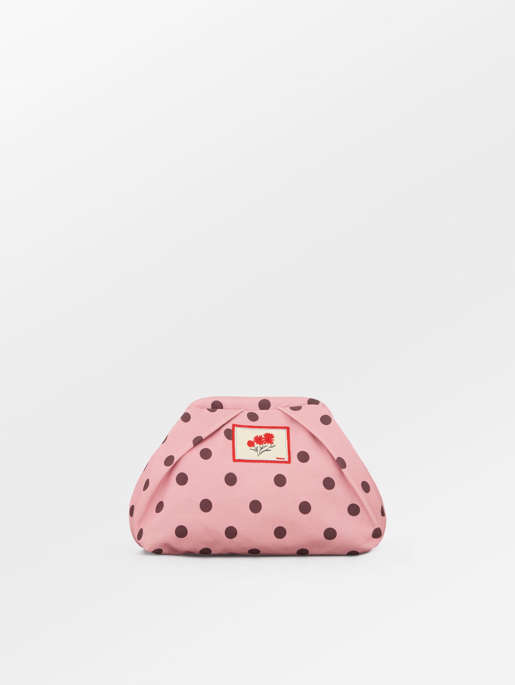 becks-ndergaard-polka-canvas-bonita-clutch-pink-nectar image 1
