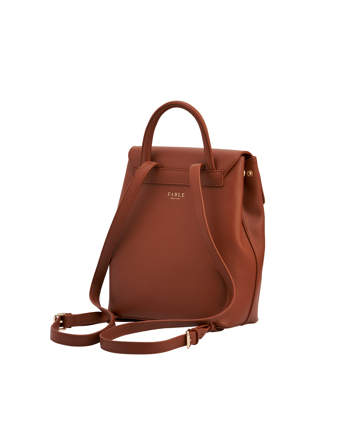 fable-england-handbags-laura-rucksack-tan-small-kunstleder image 3