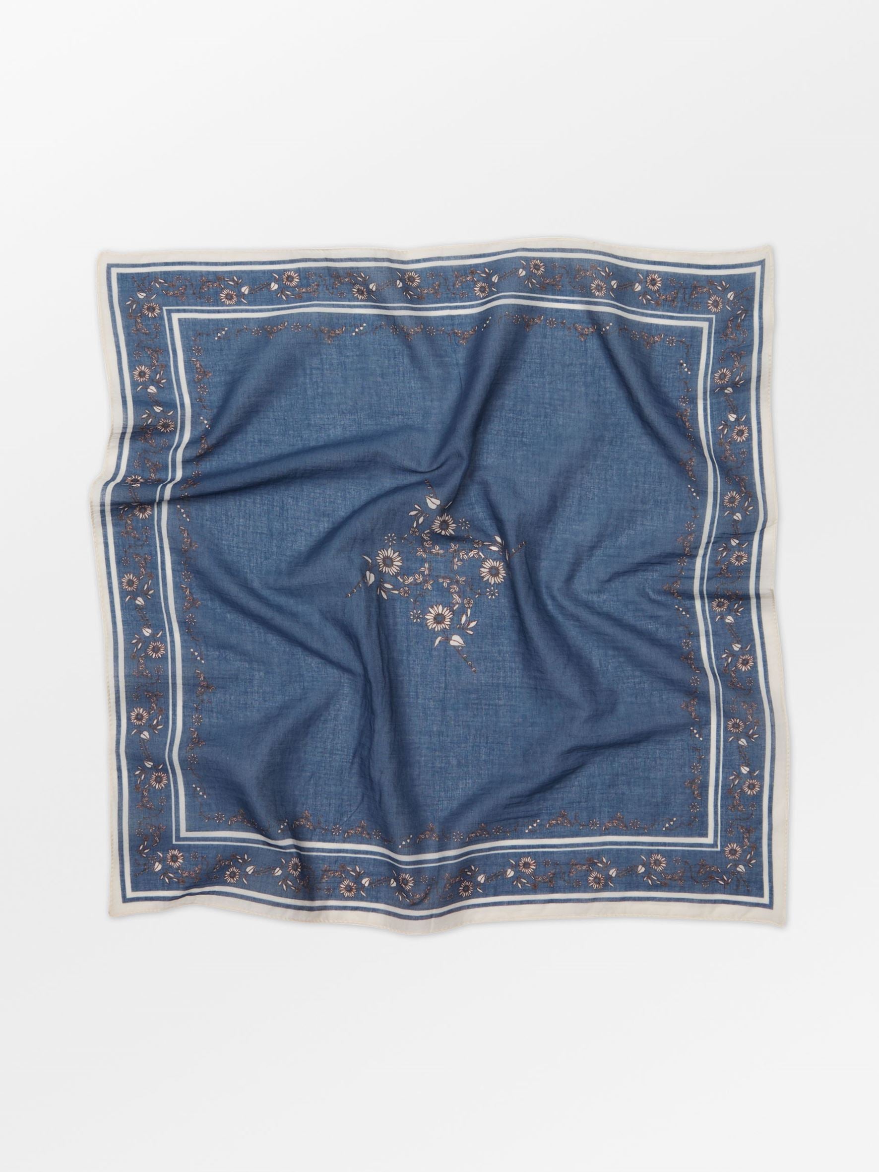 becks-ndergaard-suniflora-cotta-tuch-55x55-blau-blumen image 1