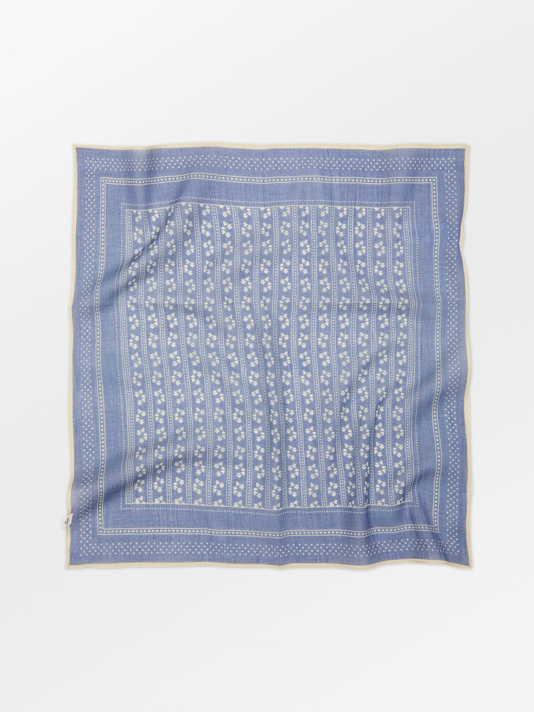 becks-ndergaard-talianna-cotta-schal-blau-55x55-baumwolle image 1
