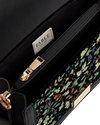 fable-england-foldover-bag-handtasche-schwarz-bestickt image 8