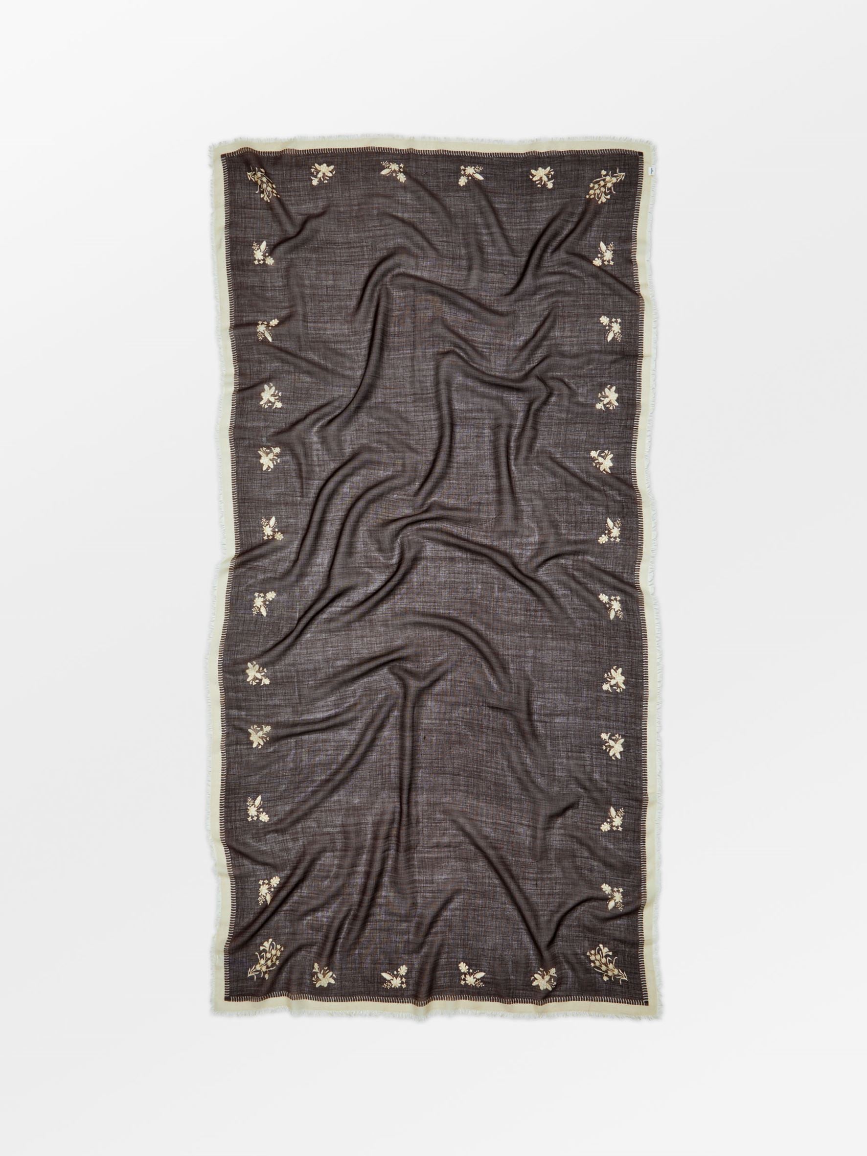 becks-ndergaard-flostella-siw-schal-braun-wolle-seide-100x200 image 1
