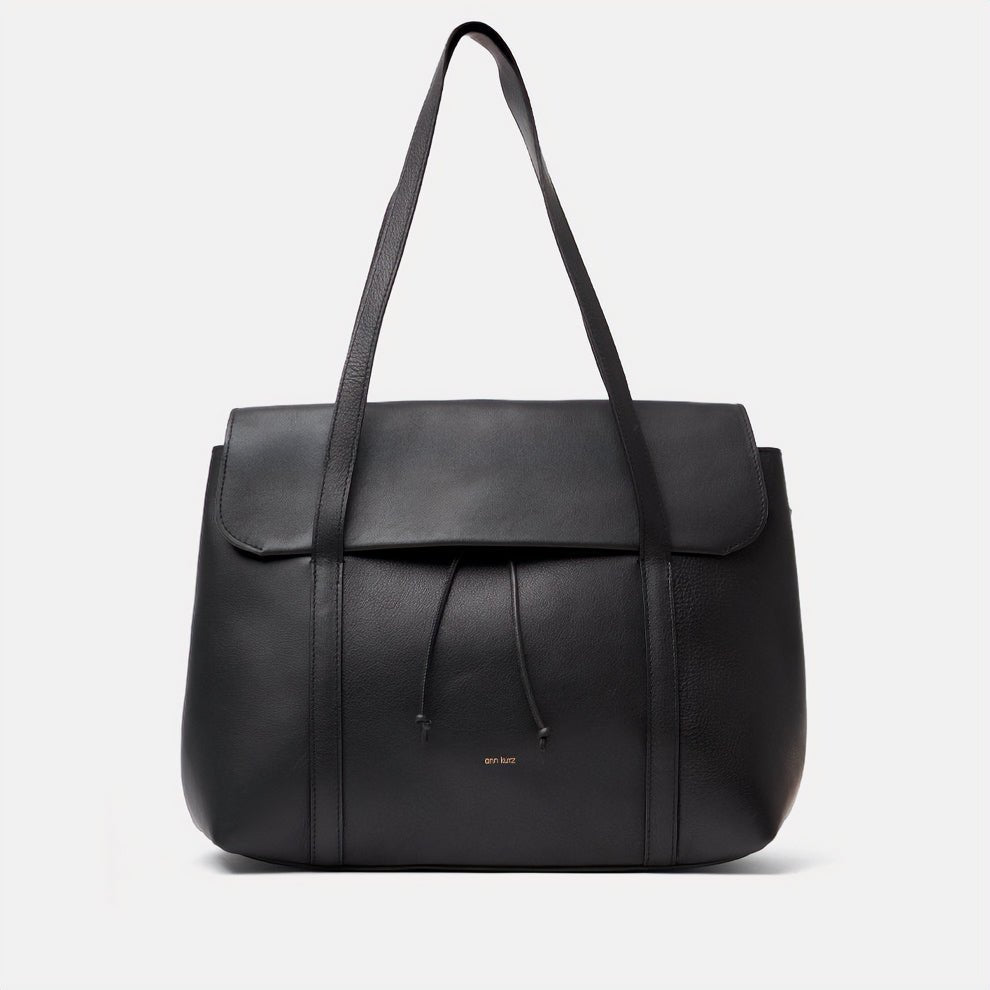 ann-kurz-greatest-shopper-nappa-black-shopper-leder-13-zoll image 1