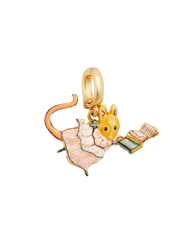 fable-england-x-peter-rabbit-appley-dapply-buch-charm-gold image 1