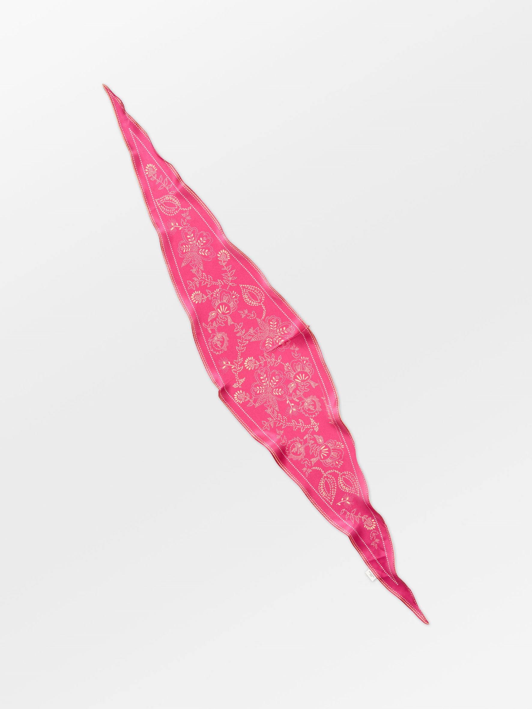 becks-ndergaard-dotted-flora-diamond-schal-seide-pink image 1
