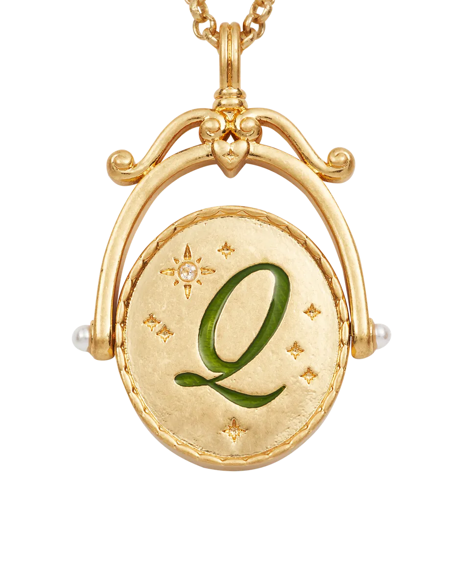 fable-england-q-initial-queen-anne-kette-gold image 1