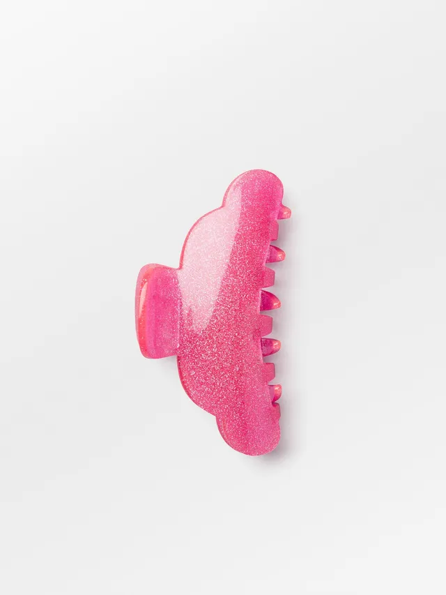 becks-ndergaard-glitter-katla-haarklammer-hot-pink-9-cm image 1