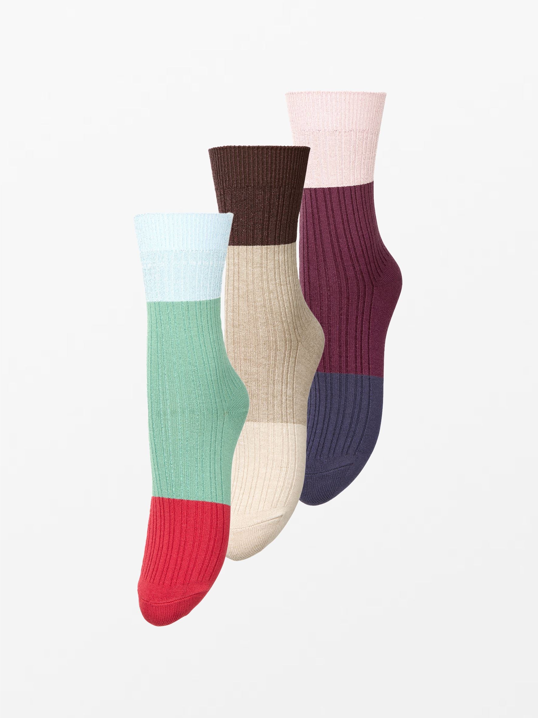 becks-ndergaard-colourblock-bam-socken-3er-pack-bunt image 1
