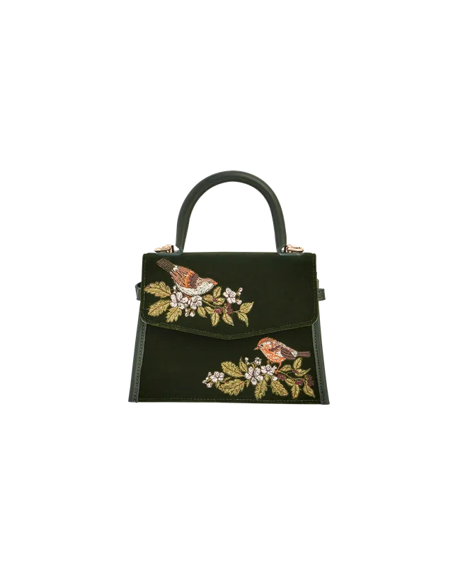 fable-england-eliza-wren-henkeltasche-gr-n-samt image 1