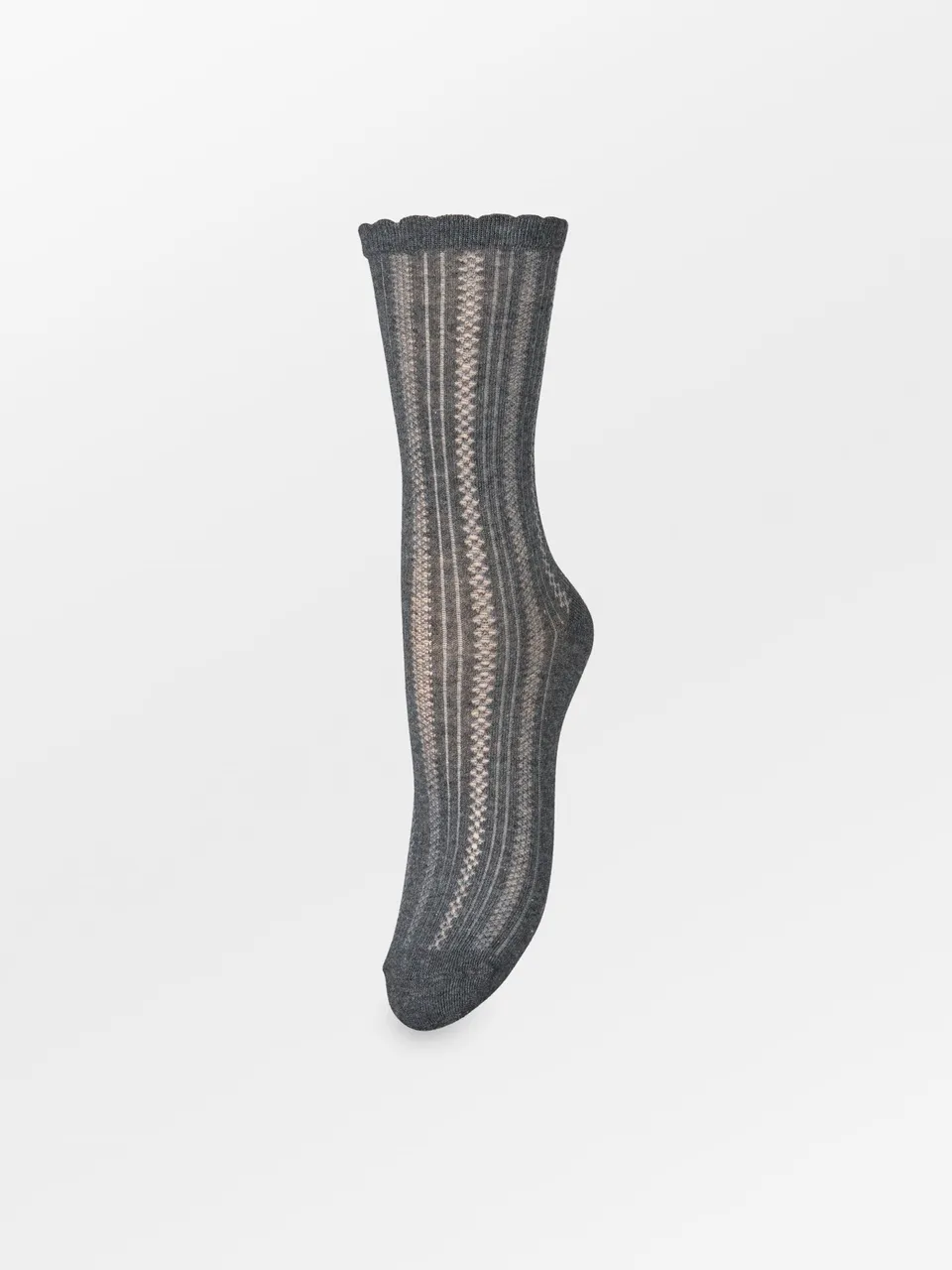 becks-ndergaard-crochia-cotta-sock-socken-dunkelgrau-37-39 image 1