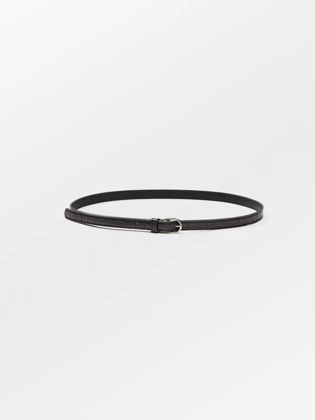 becks-ndergaard-solid-belt-g-rtel-schwarz image 1
