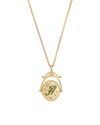 fable-england-jewellery-a-anemone-gold-spinner-halskette-buchstabe-a image 3