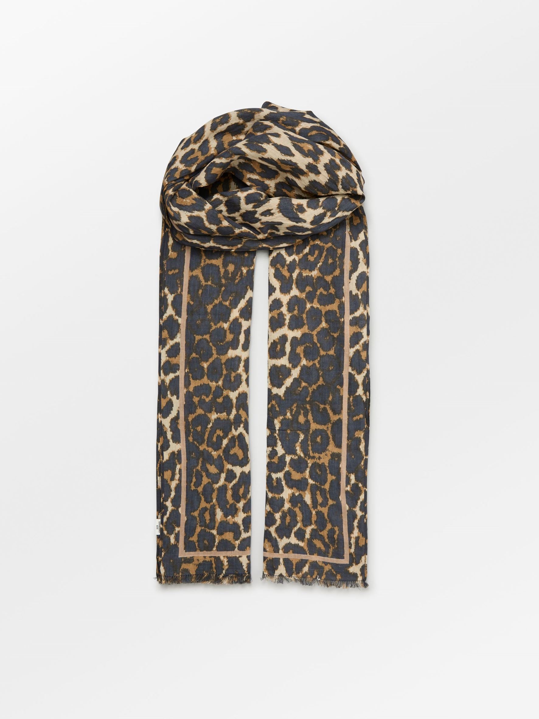 becks-ndergaard-leopa-long-cotta-scarf-schal-multi-col-baumwolle image 2