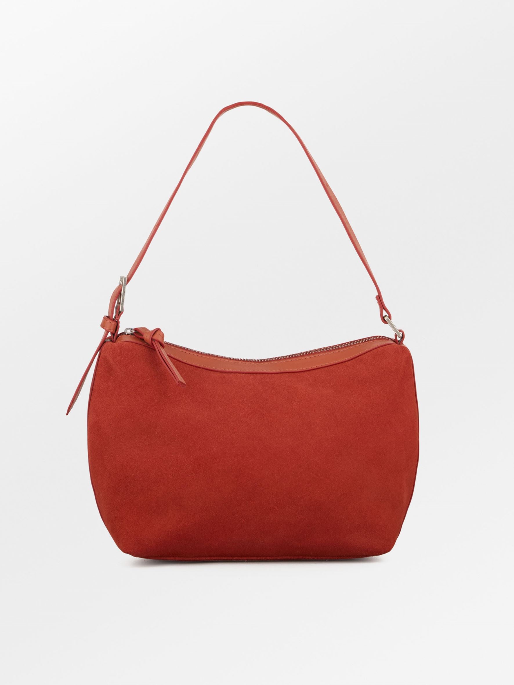 becks-ndergaard-suede-ginni-small-tasche-wildleder-orange-22x18 image 1