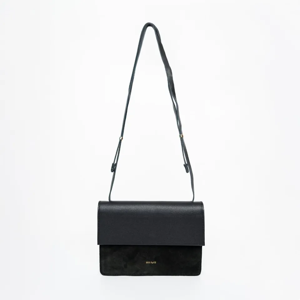 ann-kurz-phone-bag-medium-crossbody-nappa-schwarz image 1