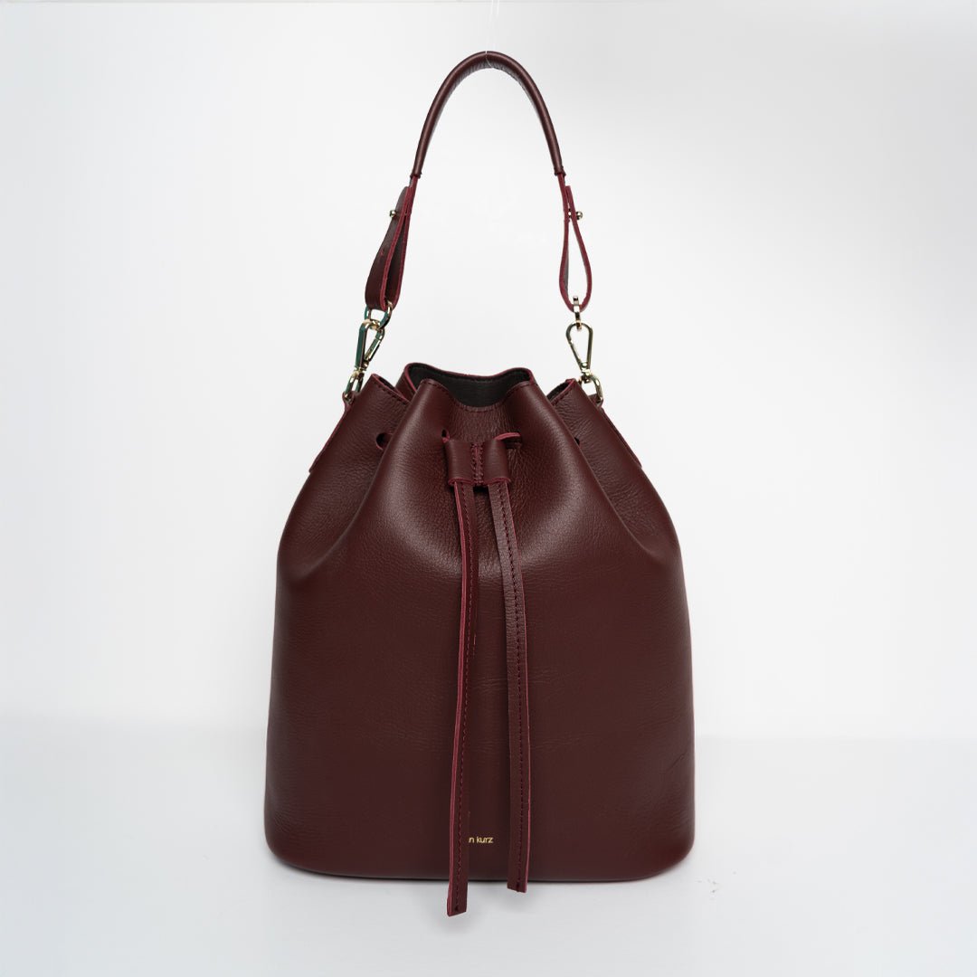 ann-kurz-saku-beuteltasche-burgundy-rindsleder-4-in-1 image 1