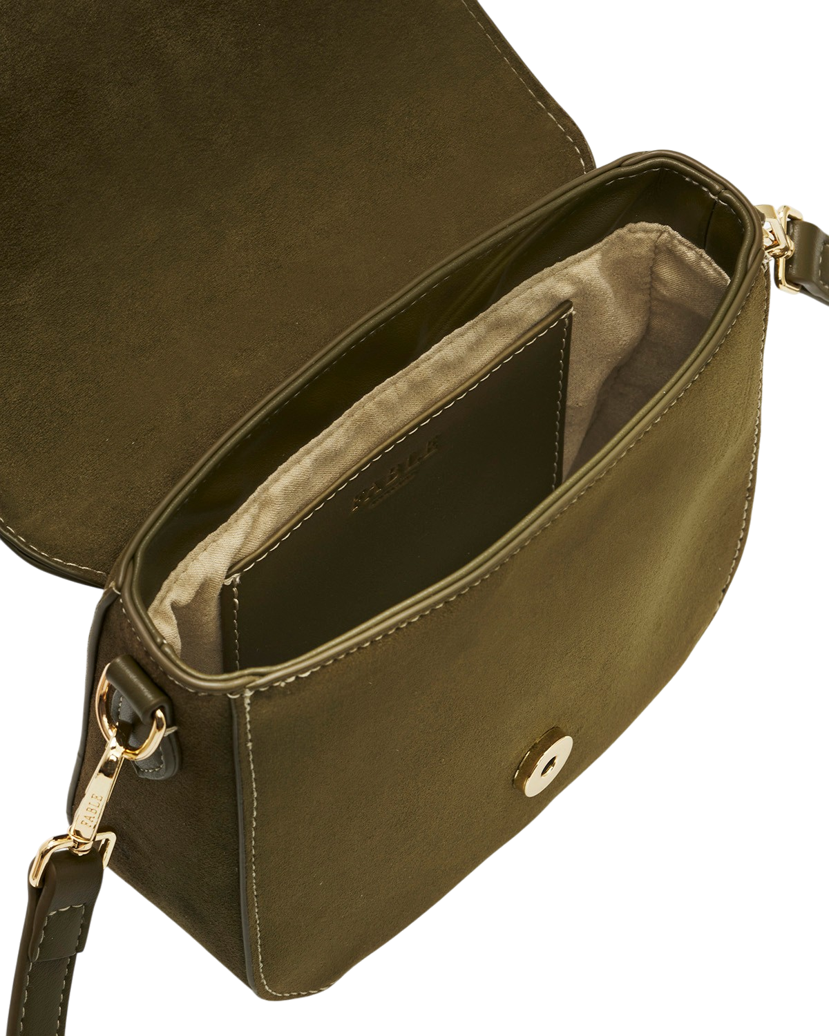 fable-england-beth-saddle-handtasche-khaki-wildleder image 7