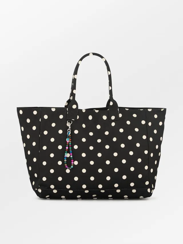 becks-ndergaard-bags-polka-canvas-camila-tasche-schwarz-42x34 image 1