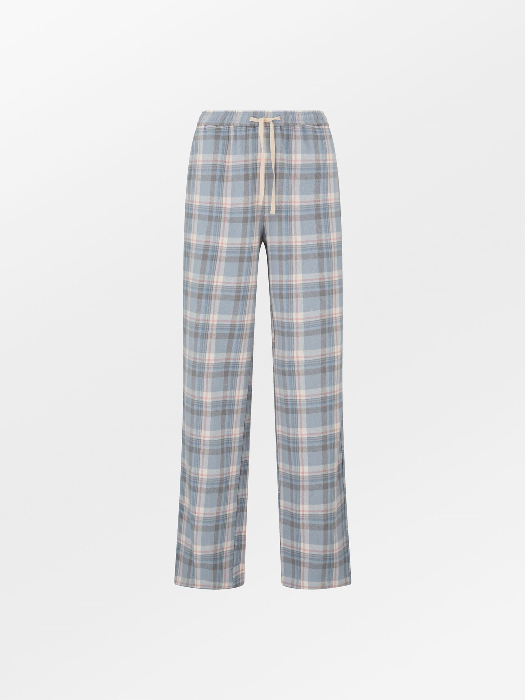becks-ndergaard-flannel-pants-pyjamahose-dusty-blue-m image 2