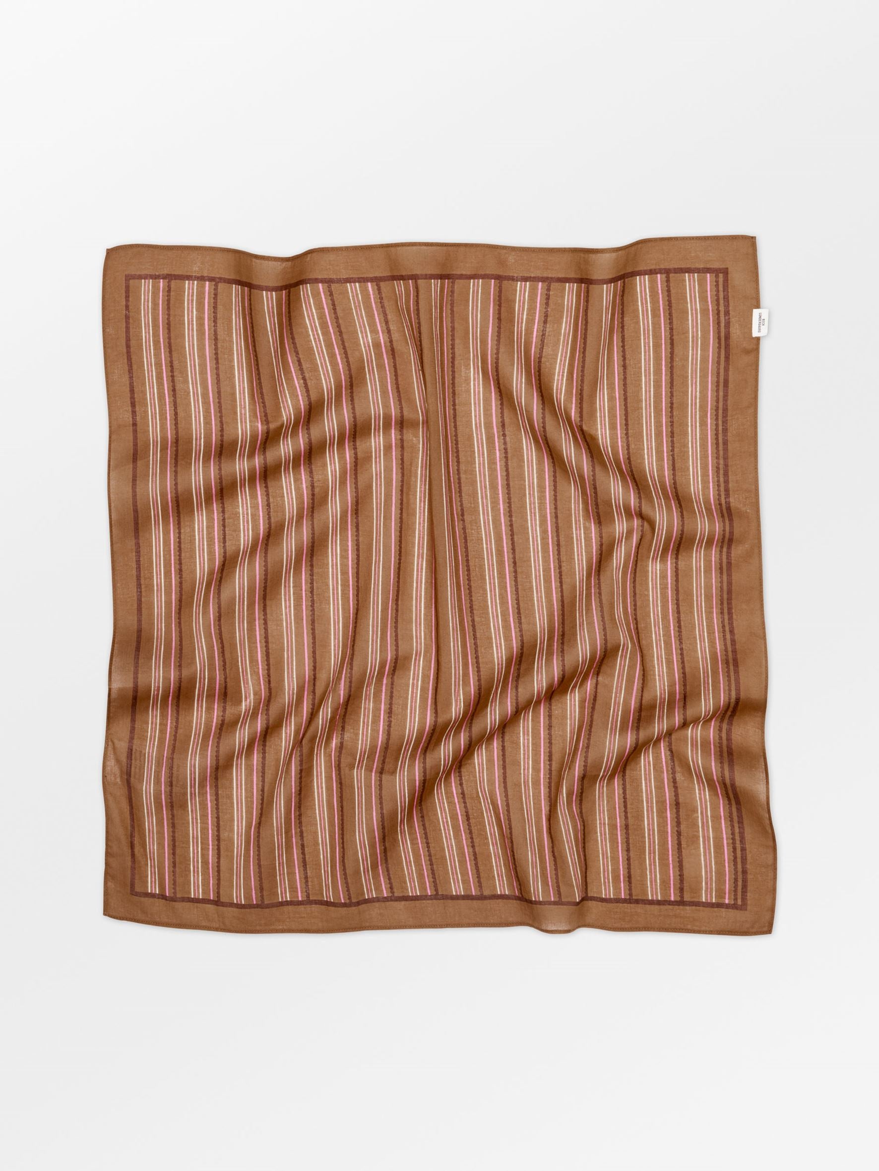 becks-ndergaard-scallopia-striped-cotta-schal-braun-55cm image 1