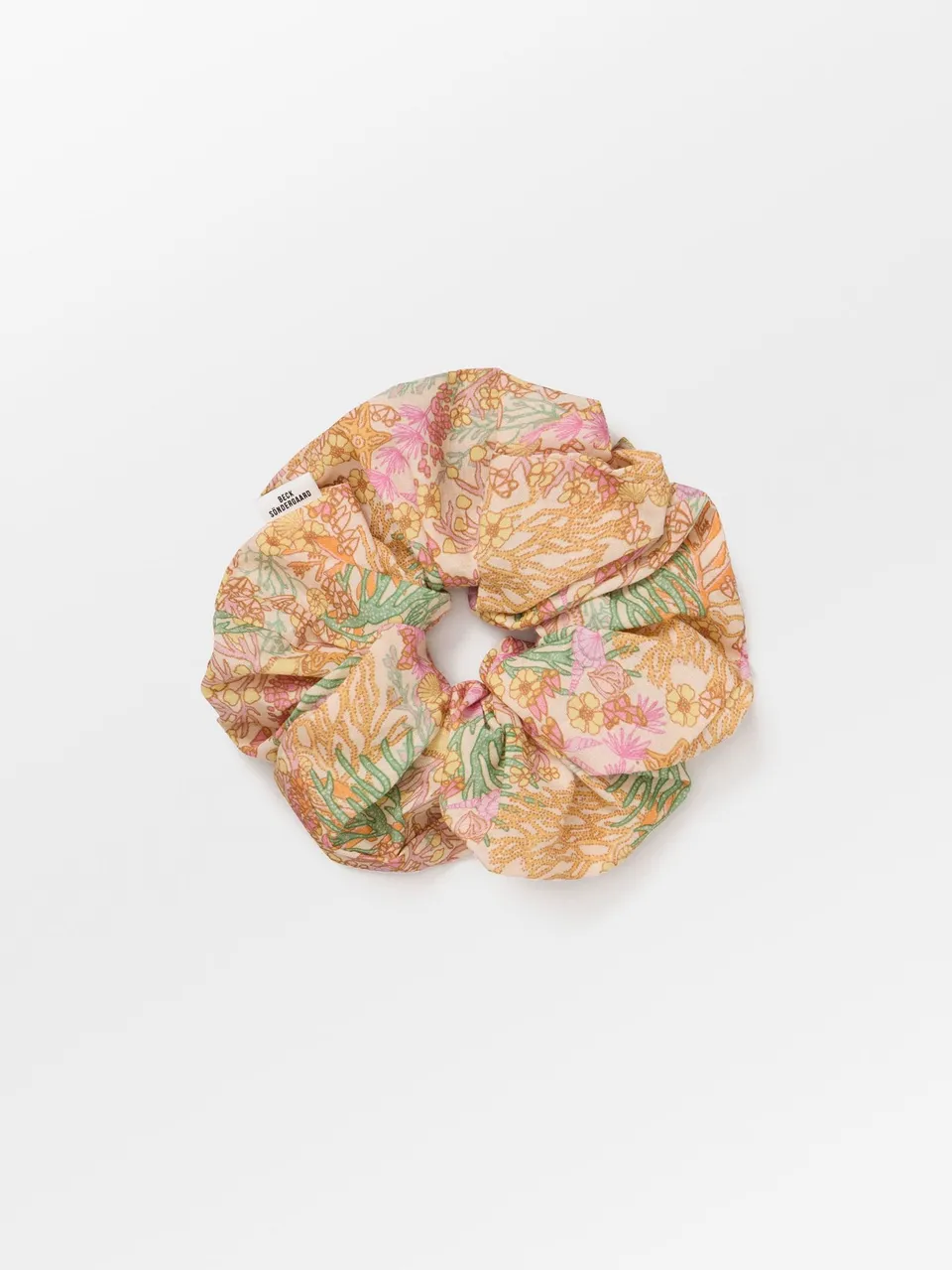 becks-ndergaard-corallo-cotta-scrunchie-cone-flower-pink image 1