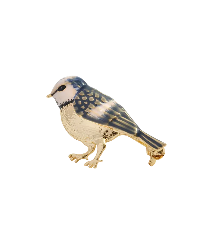 fable-england-blue-tit-brosche-emaille-blaumeise image 1