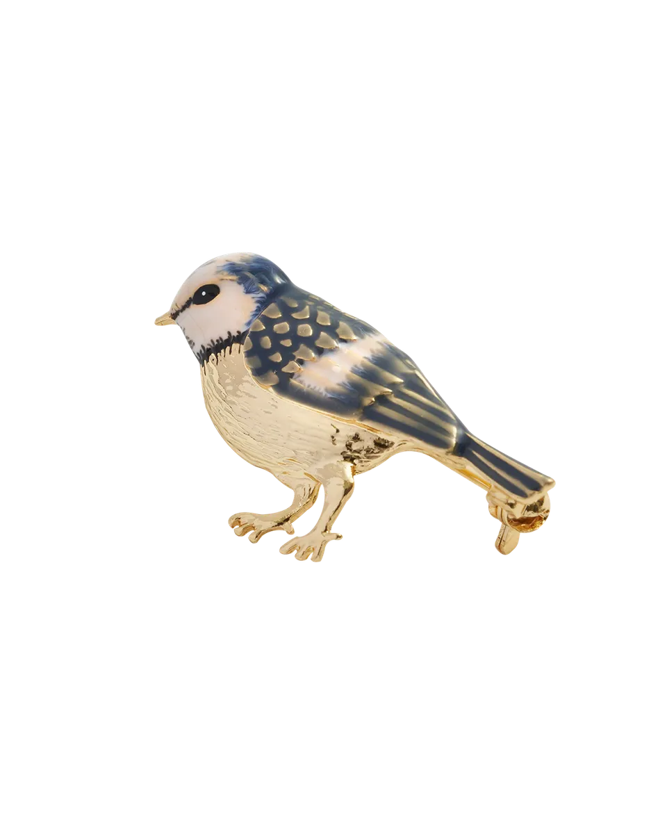 fable-england-blue-tit-brosche-emaille-blaumeise image 1