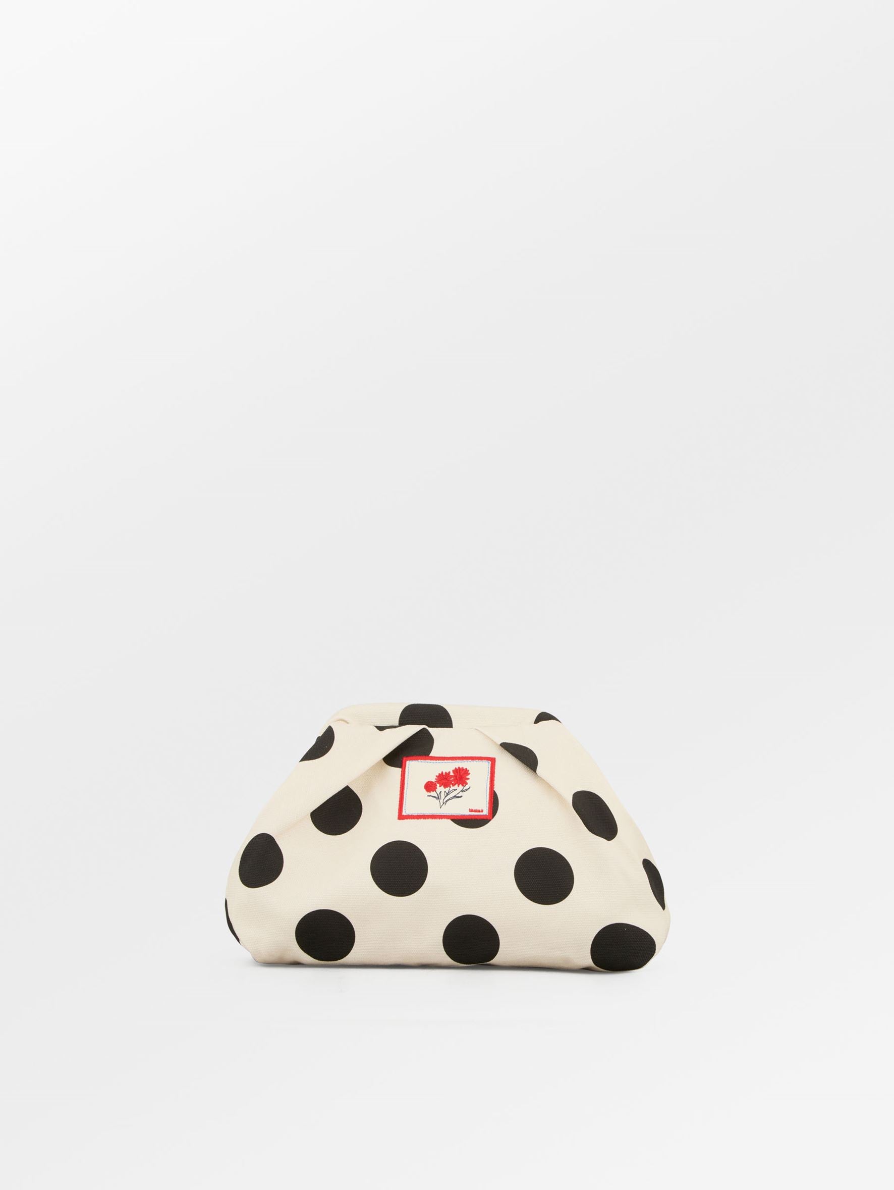 becks-ndergaard-maxi-polka-bonita-tasche-birch-white-baumwolle image 1