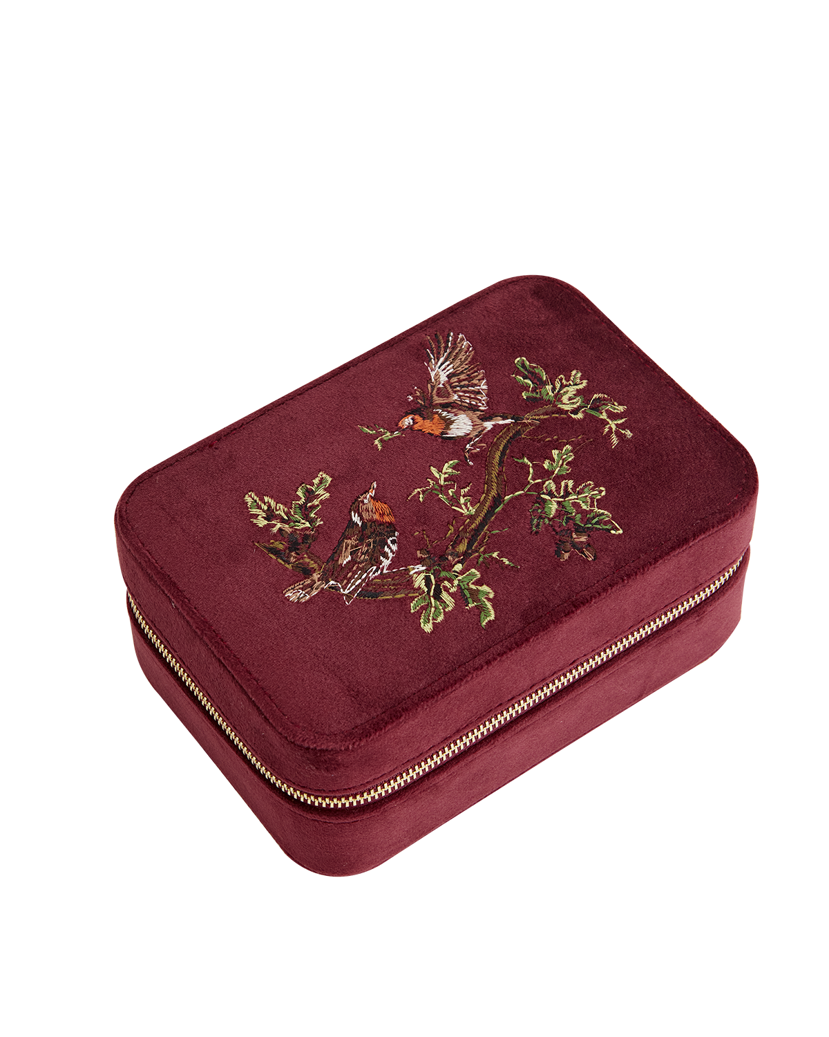 fable-england-robin-love-schmuckk-stchen-samt-rot-stickerei-gro image 1