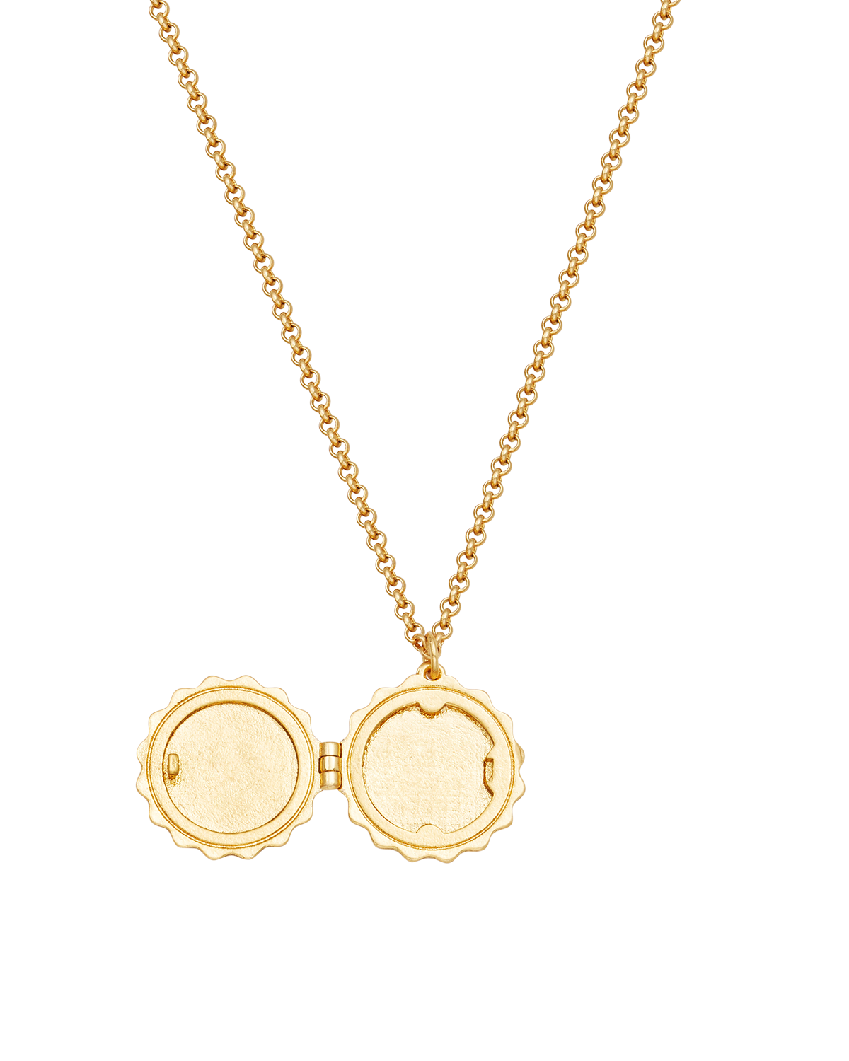 fable-england-ivy-blossom-medaillon-kette-gold image 4