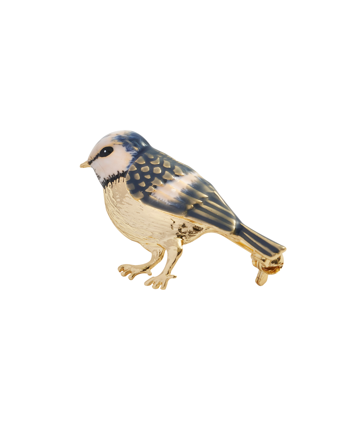 fable-england-blue-tit-brosche-emaille-blaumeise image 1