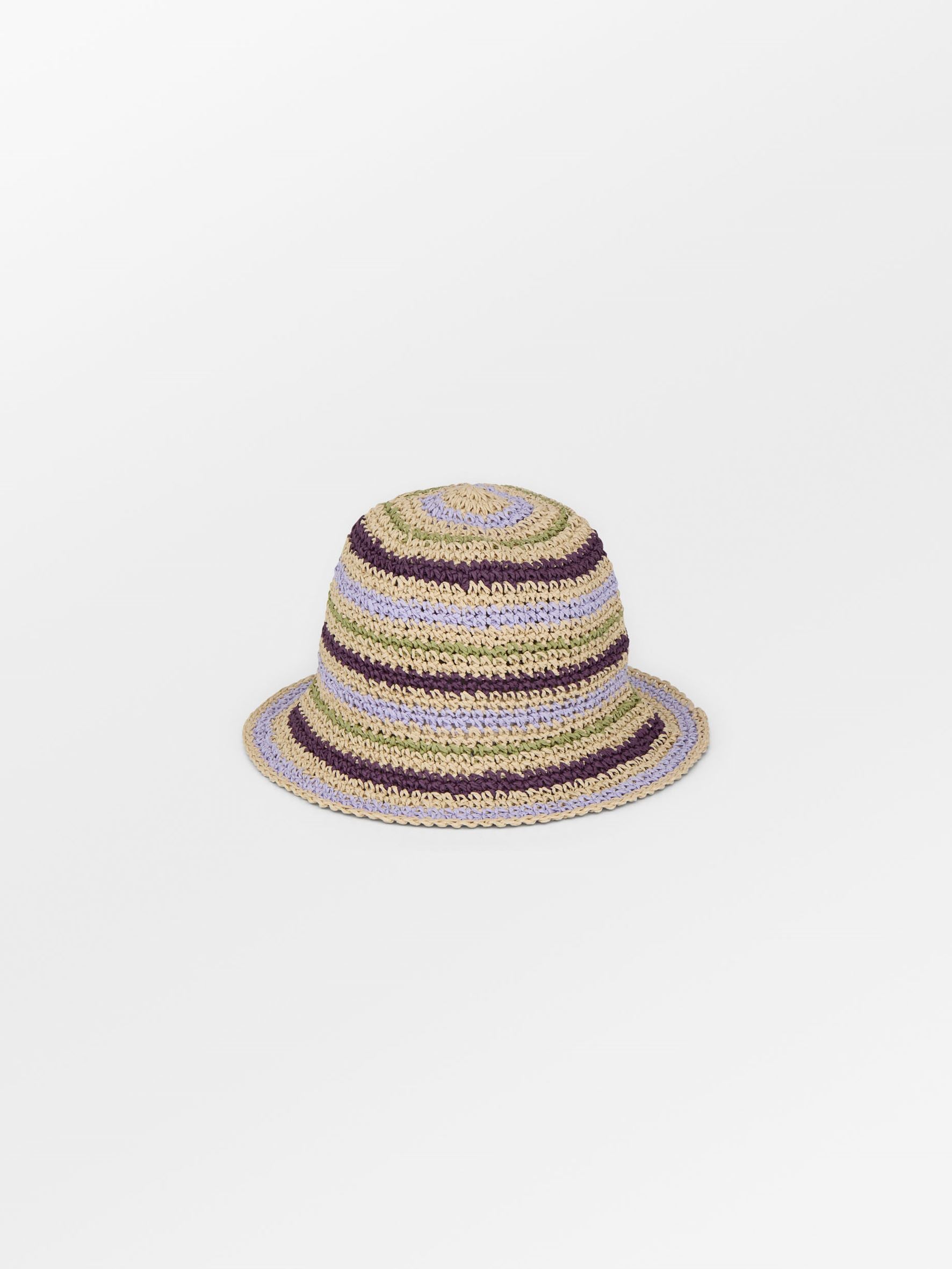 becks-ndergaard-saverina-strohhut-plum-perfect-gestreift image 1